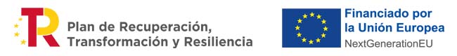 Plan de recuperación, transformación y resiliencia gobierno de españa. Financiado por la unión europea, Fondos FEDER. Una manera de hacer europa. Plan de recuperación, transformación y resiliencia gobierno de españa. Financiado por la unión europea, Fondos FEDER. Una manera de hacer europa.